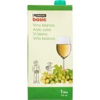 Basic Vino Blanco De Mesa Eroski 1 L. (385336)