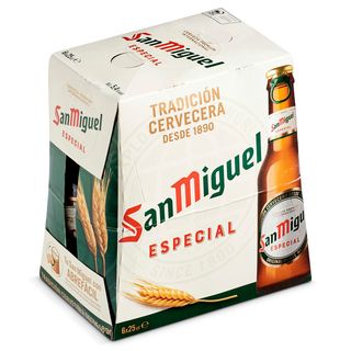 Cerveza San Miguel Botella 6 X 25 Cl
