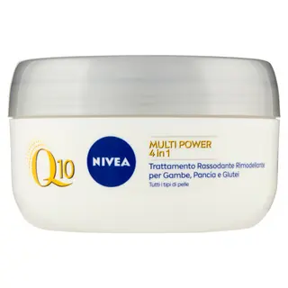 Nivea Q10 Multi Power 4 In 1 Trattamento Rassodante Rimodellante Per Gambe, Pancia E Glutei 300 Ml