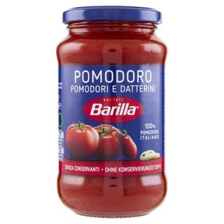 Barilla Sugo Pomodoro E Datterini 100% Pomodoro Italiano Condimento Per Pasta 400G - 084509