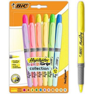 Bic 12 Subrayadores Classic Paste20 (3086123593732)