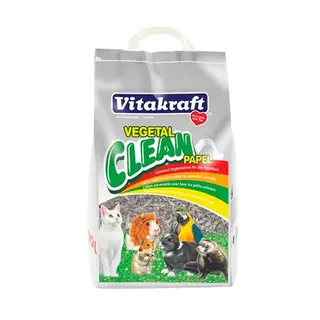 10 L Vitakraft Vegetal Clean Papel Lecho Vegetal para animales