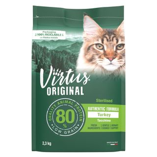 Virtus cat sterilised authentic formula 2.3kg