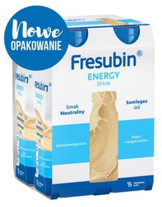 Fresubin Energy Drink o smaku neutralnym 4 but. x 200 ml