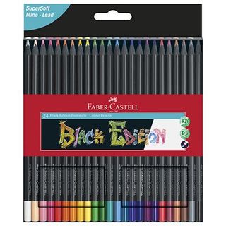 Estuche Faber-Castell 24 Lápices Color Black Edition (4005401164241)