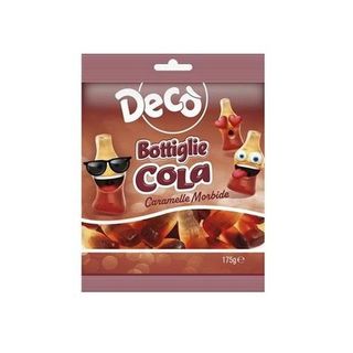 Deco'Bottiglie Gomm.Cola 175Gr - 126986