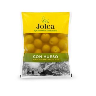 Jolca Aceitunas Manzanilla Con Hueso, 100Gr