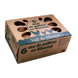 Huevos Camperos Vall De Mestral 6 Uds.