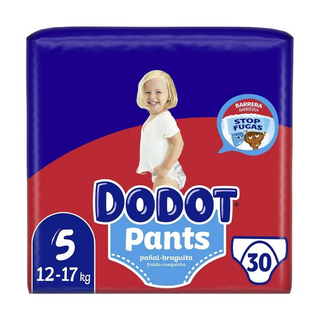Dodot Pants Fraldas T5 12a17kg 30un