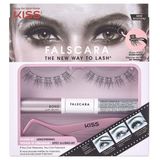 Falscara Eyelash Starter Kit Efecto Alargamiento - Kiss - Multicolor 731509798388