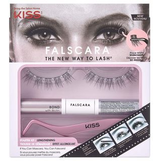 Falscara Eyelash Starter Kit Efecto Alargamiento - Kiss - Multicolor 731509798388