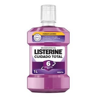 Cuidado Total Enjuague Bucal - Listerine - Morado 3574660520101