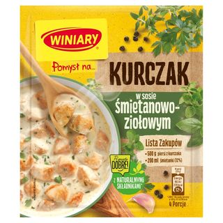 Winiary Pomysł na… kurczak w sosie śmietanowo-ziołowym, 30 g