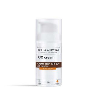Crema Color Anti Manchas Spf 50 + Bella Aurora Medio  (8413400004110)