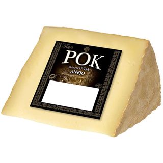 Queso De Oveja De Leche Cruda Añejo Pok, Cuña 250 Gr. (25310897)