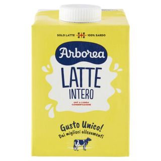 Arborea Latte Intero Uht A Lunga Conservazione 500 Ml