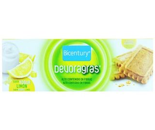 Galleta Fibra Limon Devoragras Bicentury 160 G[ 12