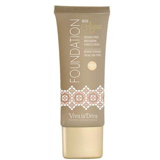 Foundation Base de Maquillaje Con Argán - Viva La Diva - Beige 7330906016427