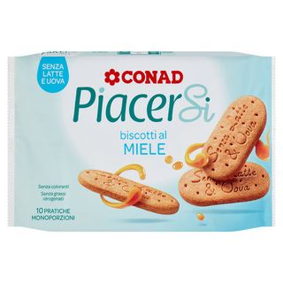 PIACERSI CONAD Biscotti al Miele 10 x 30 g - 8003170073470