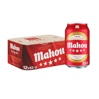 Mahou 5 Estrellas Pack 12 x 330ml