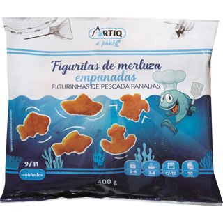Figuritas Merluza Empanadas, Paquete 400 G