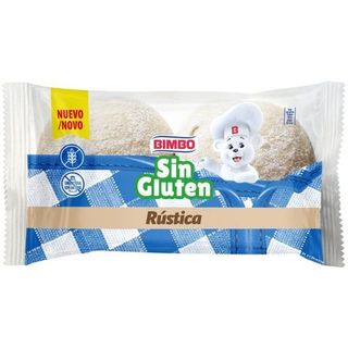 Pan Burguer Rústica Bimbo Sin Gluten 2 U 160 G