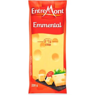 Entremont Queijo Emmental Porção Peso Aproximado unidade 220 g - 18388500383
