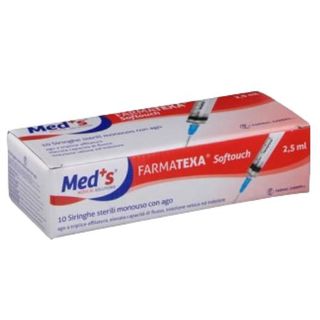 Meds Siringa Monouso 2,5ml 10pz