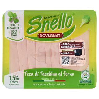 Rovagnati Snello Fesa Di Tacchino Al Forno 100 G