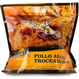 Pollo Asado Troceado (900 G Por Envase Aprox.)
