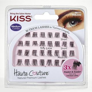 Haute Couture Trio Lashes Pestañas Postizas - Kiss - Negro 731509597776