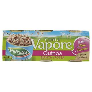 Valfrutta Cotti a Vapore Quinoa Bianca e Rossa 3 x 140 g