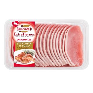 Escalopin Lomo Extra El Pozo 300 Gr