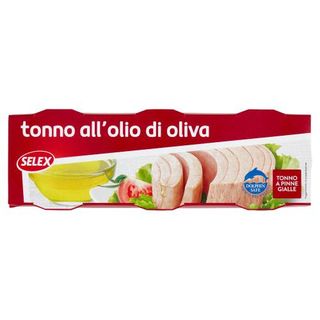 Tonno Selex Olio Oliva Gr.70 X 3
