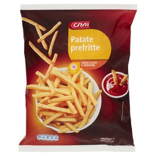 Crai Patate Prefritte Surgelate 1000 G