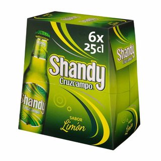 Cerveza Shandy Cruzcampo P6X25Cl