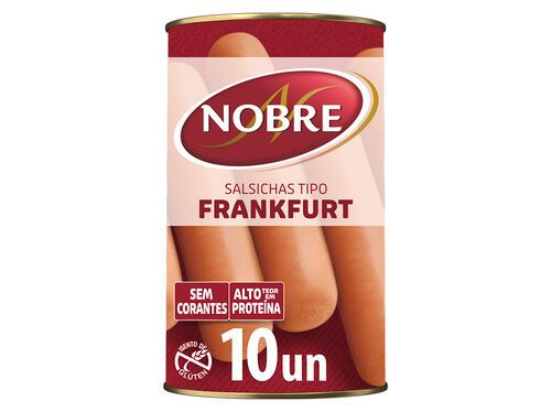 SALSICHAS NOBRE 10 UNI 380(250)G