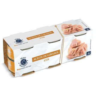 Atún En Aceite De Girasol Mari Marinera De Dia Lata 6 X 52 G