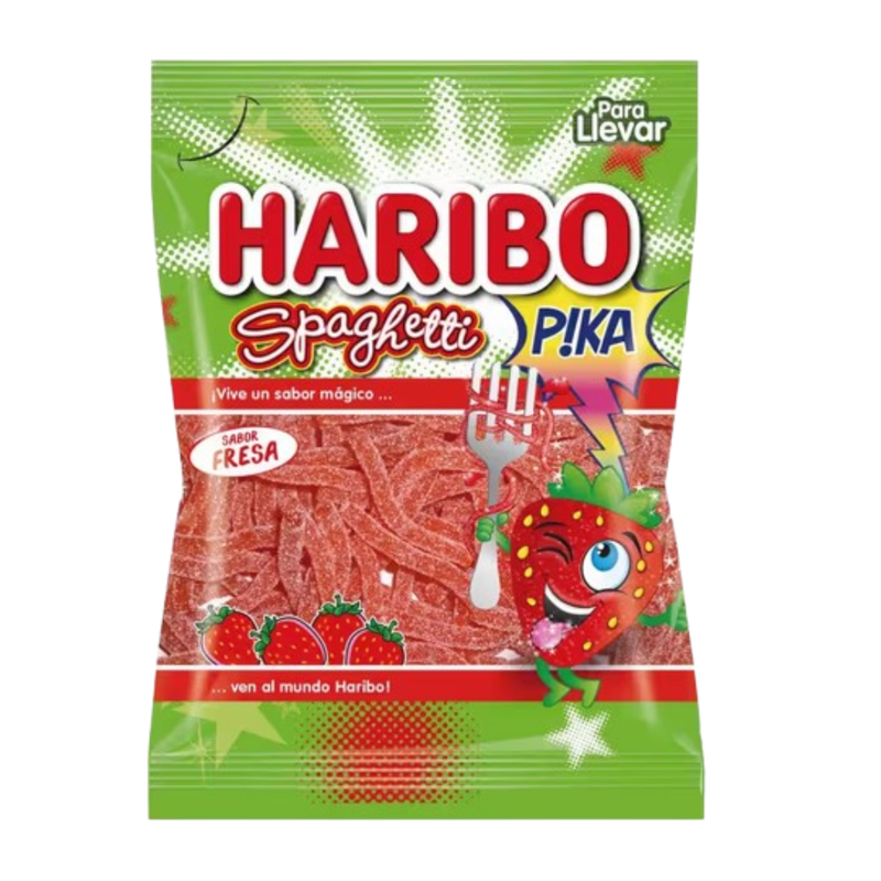 Haribo Esparguete Morango Pica 75g