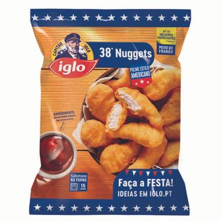 Nuggets de Frango Polme Americano Capitão Iglo (emb. 687 gr (38 un))