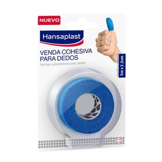 Venda Cohesiva para Dedos - Hansaplast - Azul 4005800204715
