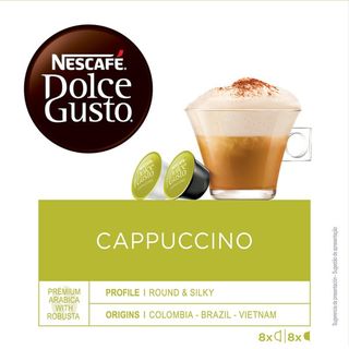 Nescafé Dolce Gusto Café com Leite Cappuccino embalagem 16 cápsulas - 20643500414