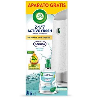 Air Wick Active Fresh Ambientador Automático Nenuco Aparato Gratis y Recambio