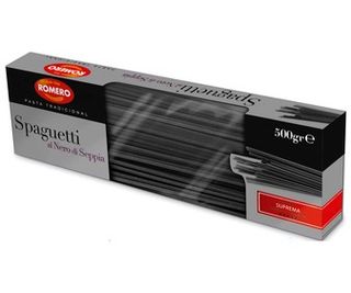 Spaguetti Tradicional Nero Di Seppia Romero 500 G
