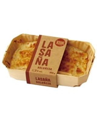 Lasaña carne Ksualfood 350 g