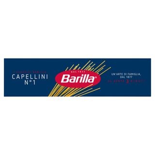Barilla Pasta Capellini N.1 100% Grano Italiano 500G
