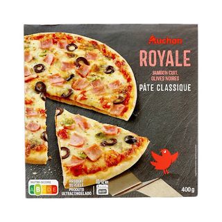 PIZZA AUCHAN MASSA CLÁSSICA ROYALE 400G