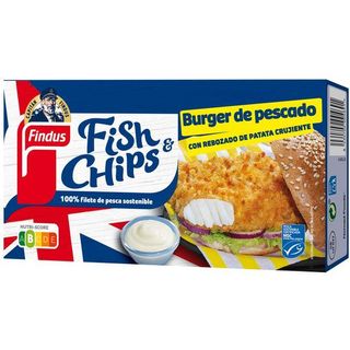 Burger de pescado FINDUS, caja 270 g (26777045)