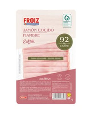 Fiambre extra Froiz fatias finas 180 g