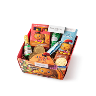 Cesta Tió De Nadal 72gr Simon Coll
